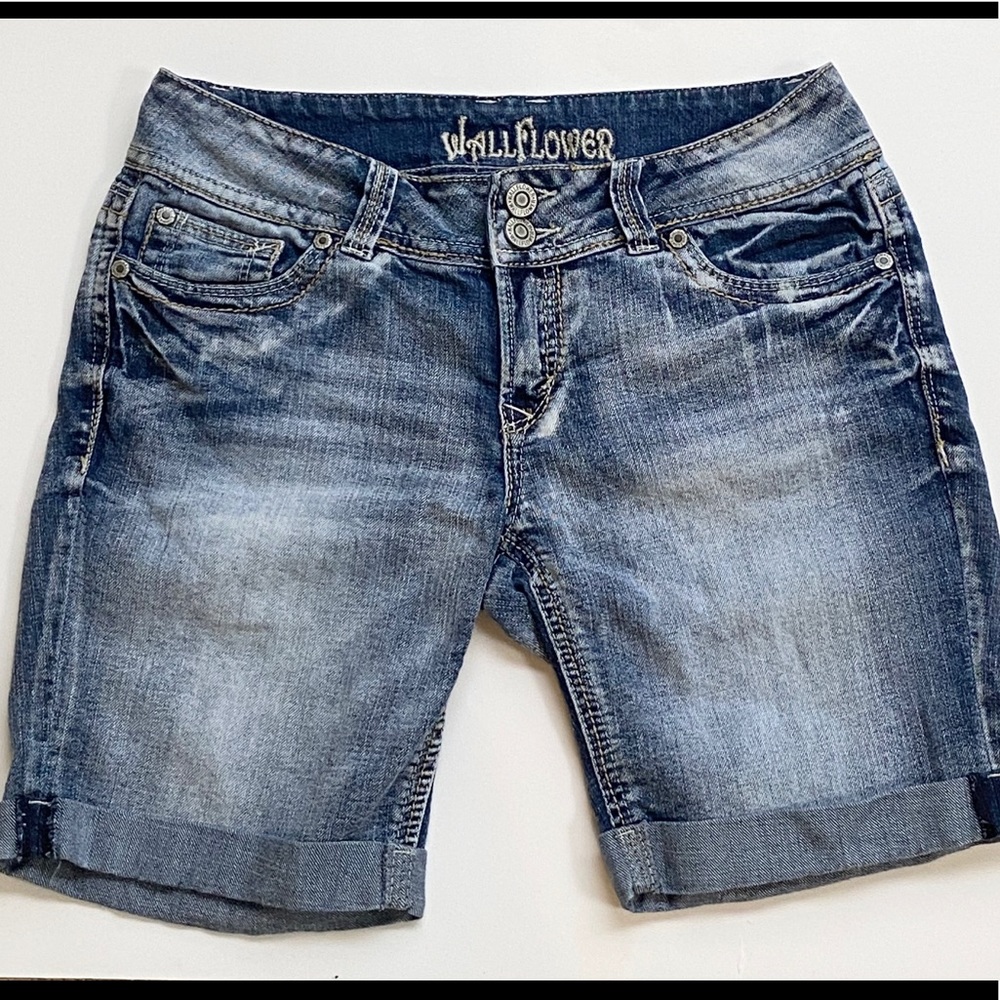 Wallflower Denim Shorts
